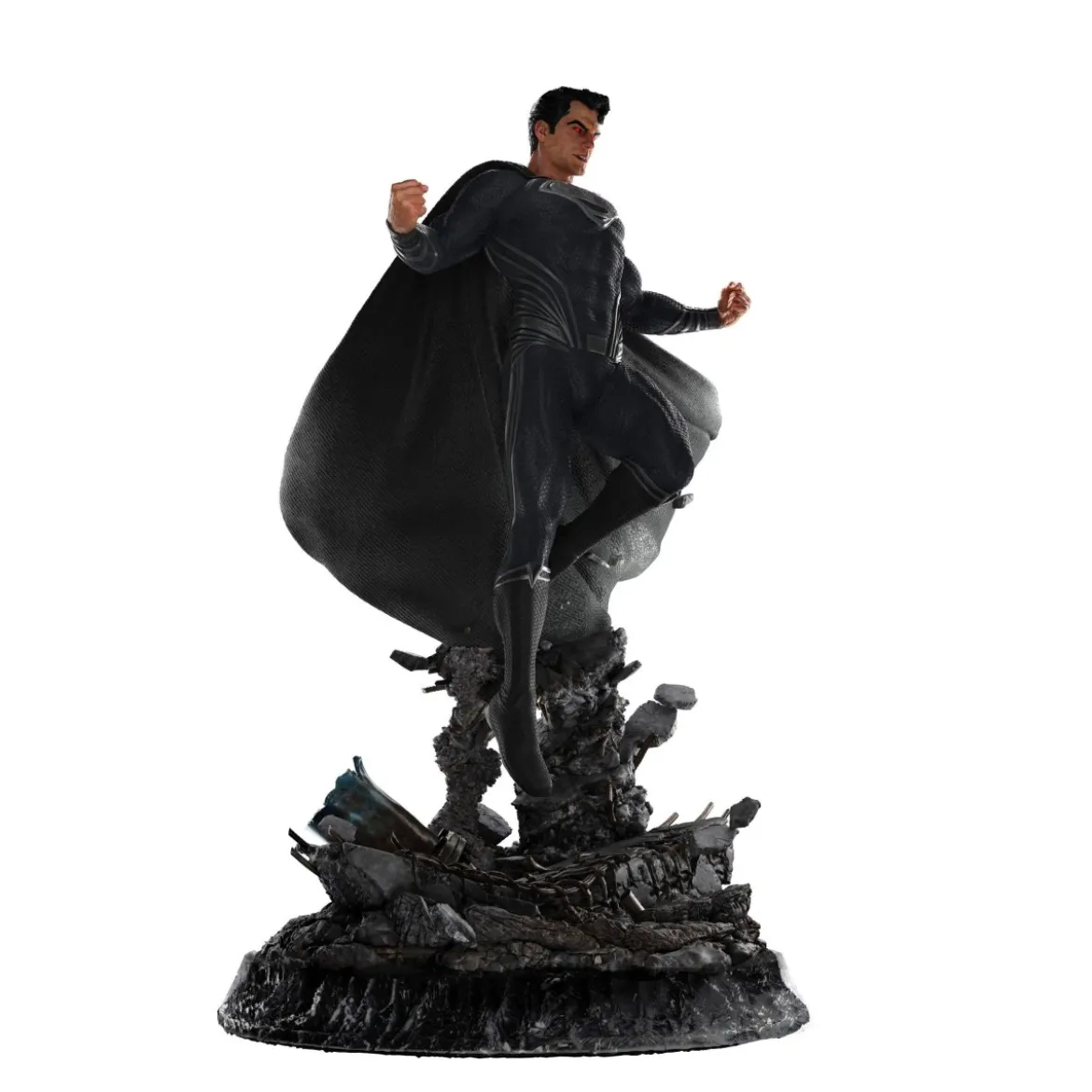 Weta Superman Black Suit Zack Snyder Justice League 1/4