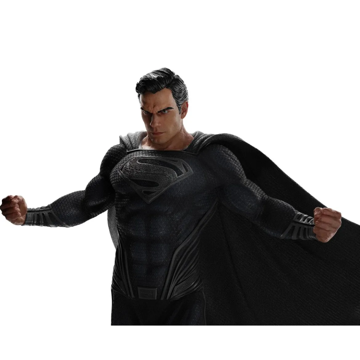 Weta Superman Black Suit Zack Snyder Justice League 1/4