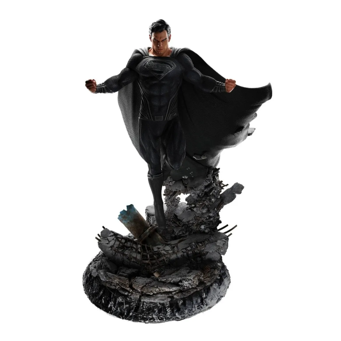 Weta Superman Black Suit Zack Snyder Justice League 1/4