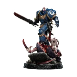 Weta Warhammer 40,000: Space Marine 2 statuette 1/6 Lieutenant Titus Battleline Edition 63 cm