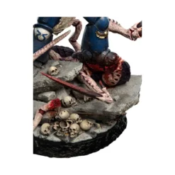 Weta Warhammer 40,000: Space Marine 2 statuette 1/6 Lieutenant Titus Battleline Edition 63 cm