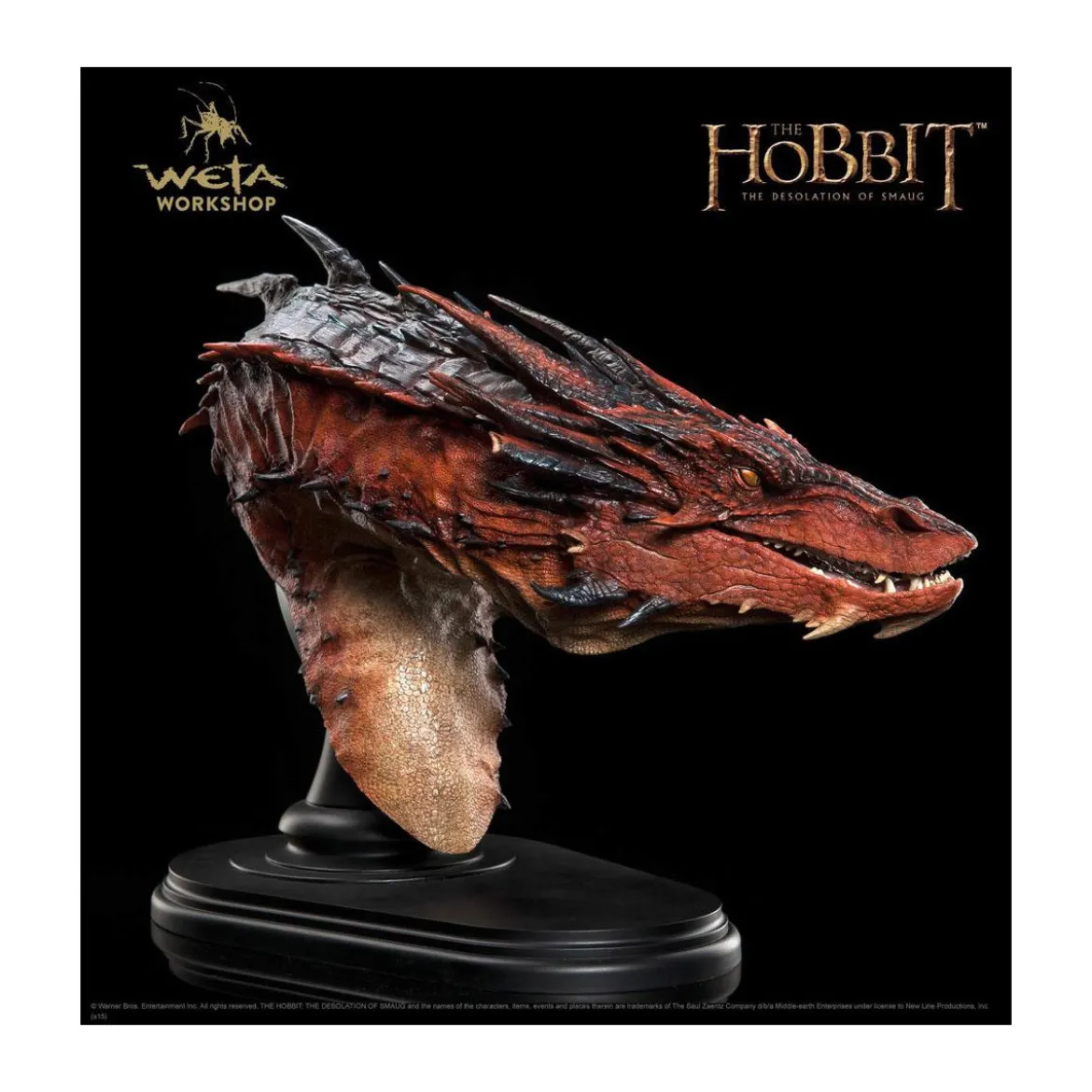 Weta Workshop - Buste Smaug - Le Hobbit: La Désolation de Smaug (reedition)