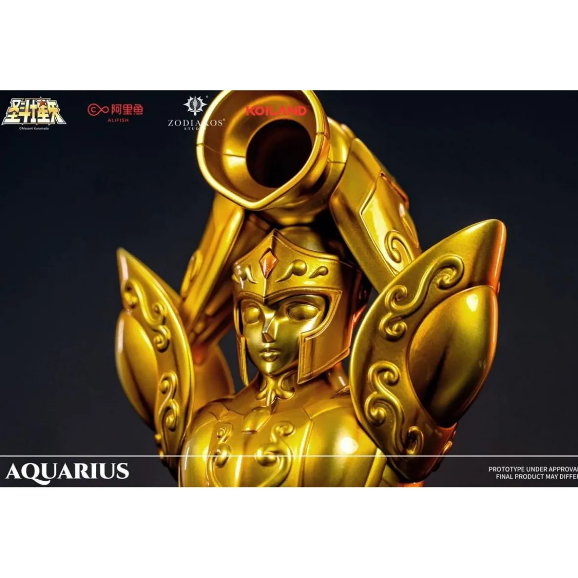 Zodiakos Studio - Aquarius Cloth - Totem du Verseau 1/6 - Statue Saint Seiya - les Chevaliers du Zodiaque