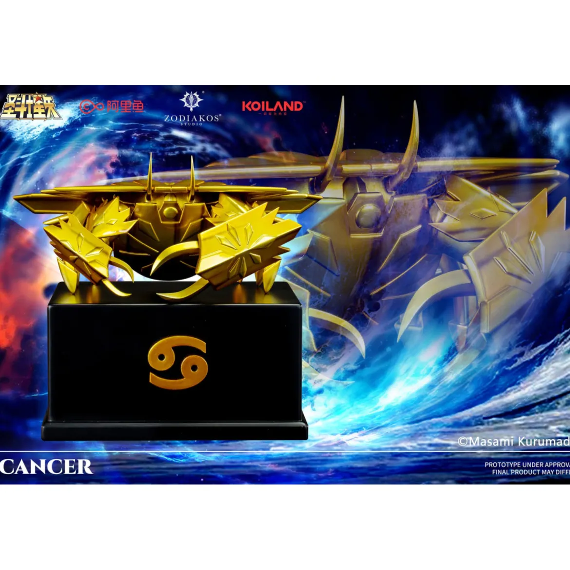 Zodiakos Studio - Cancer Cloth - Totem du Cancer 1/6 - Statue Saint Seiya - les Chevaliers du Zodiaque