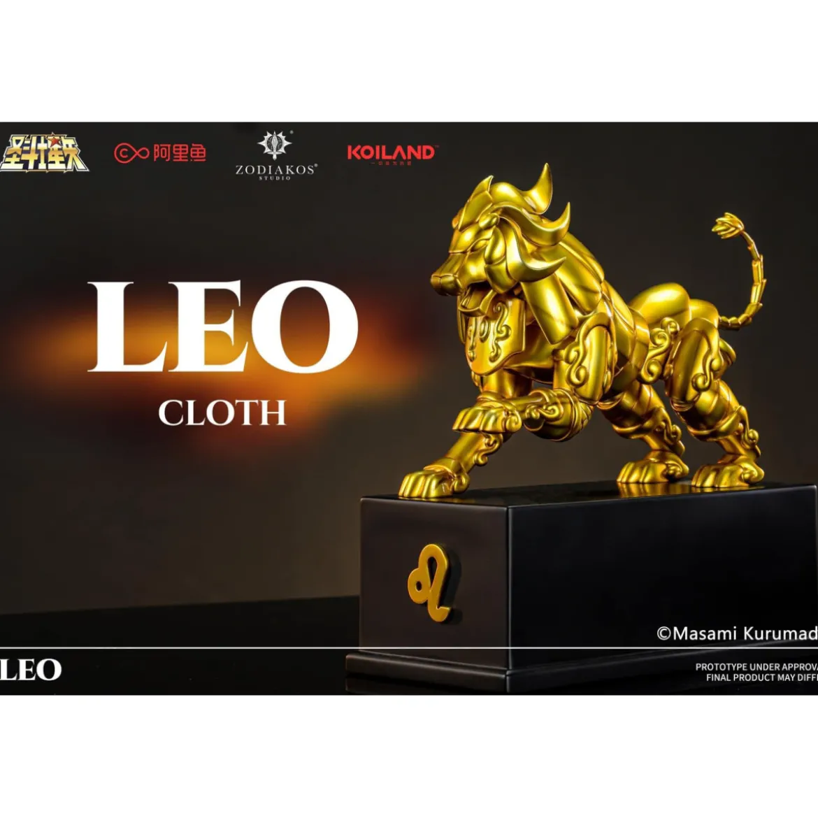 Zodiakos Studio - Leo Cloth - Totem du Lion 1/6 - Statue Saint Seiya - les Chevaliers du Zodiaque