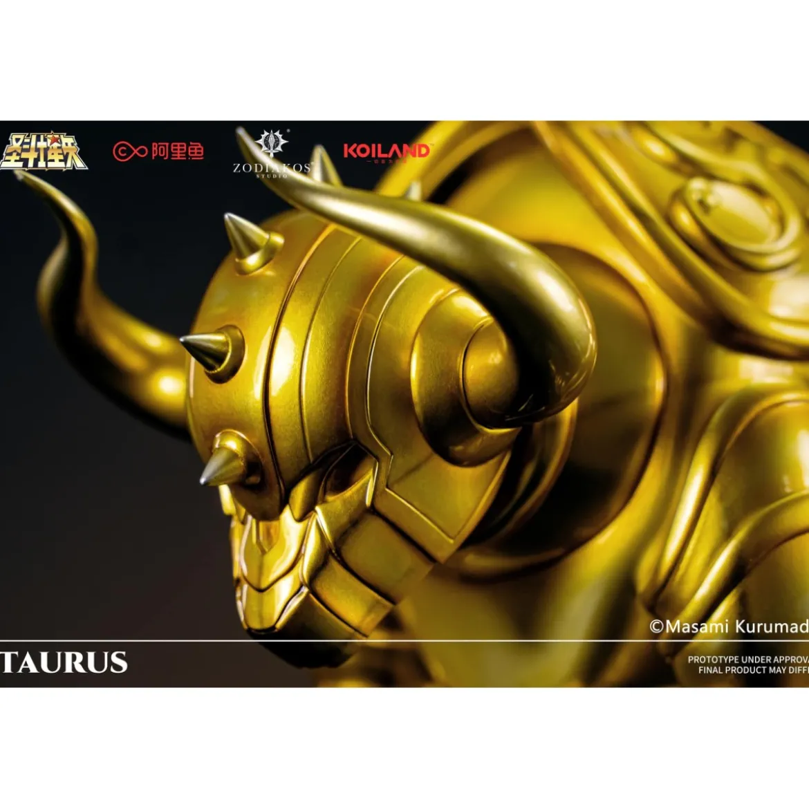 Zodiakos Studio - Taurus Cloth - Totem du Taureau 1/6 - Statue Saint Seiya - les Chevaliers du Zodiaque