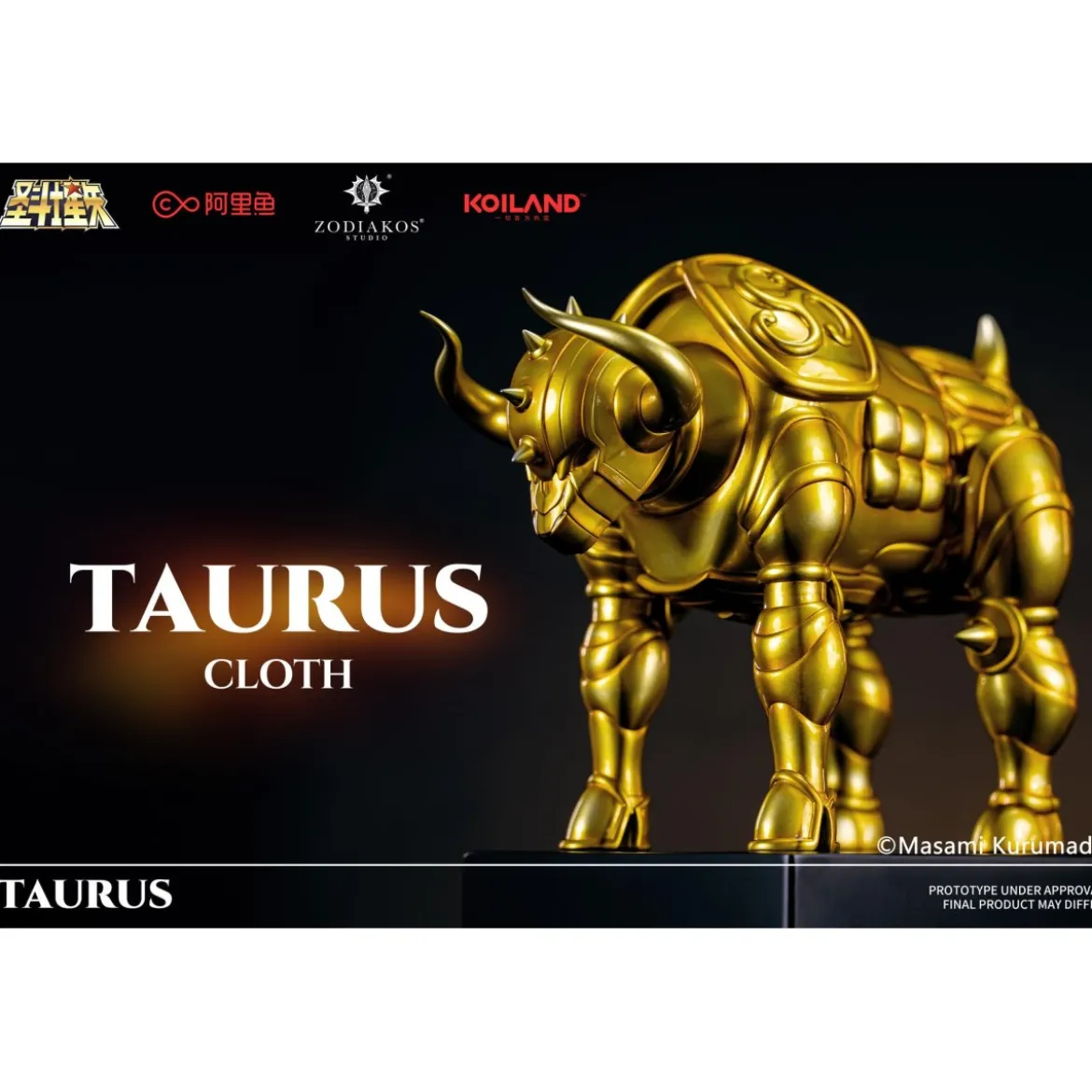 Zodiakos Studio - Taurus Cloth - Totem du Taureau 1/6 - Statue Saint Seiya - les Chevaliers du Zodiaque